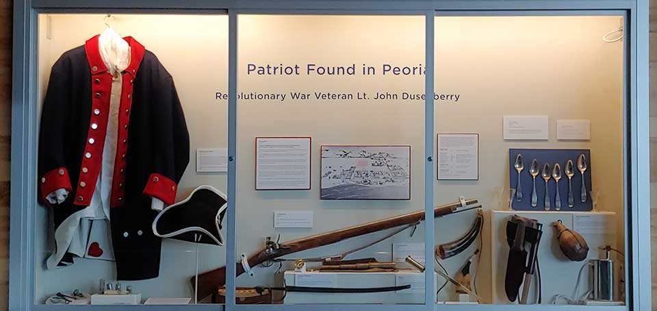Peoria Chapter NSDAR displays British Officers Sword
